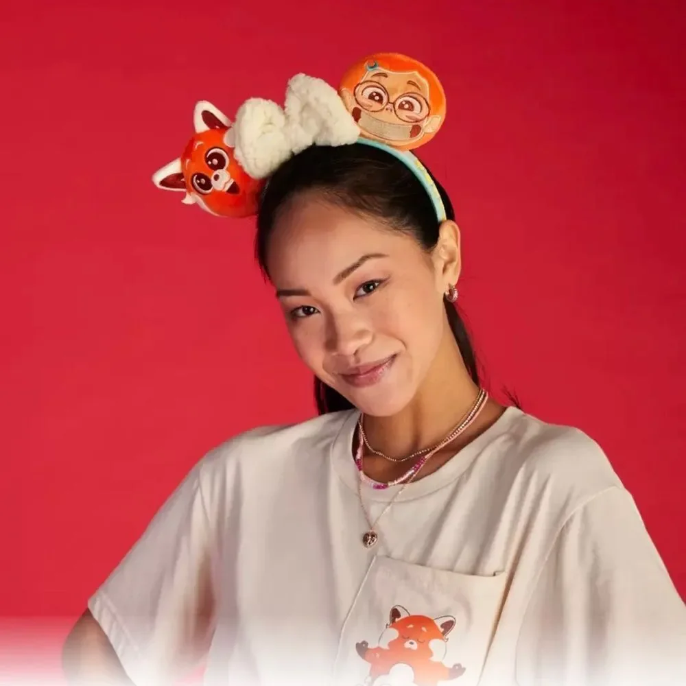 Turning Red Ear Headband NWT Disney Pixar Panda Minnie Ears